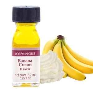LorAnn Oils Banana Cream Super Strength Flavour 1 Dram 3.7ml - GST FREE
