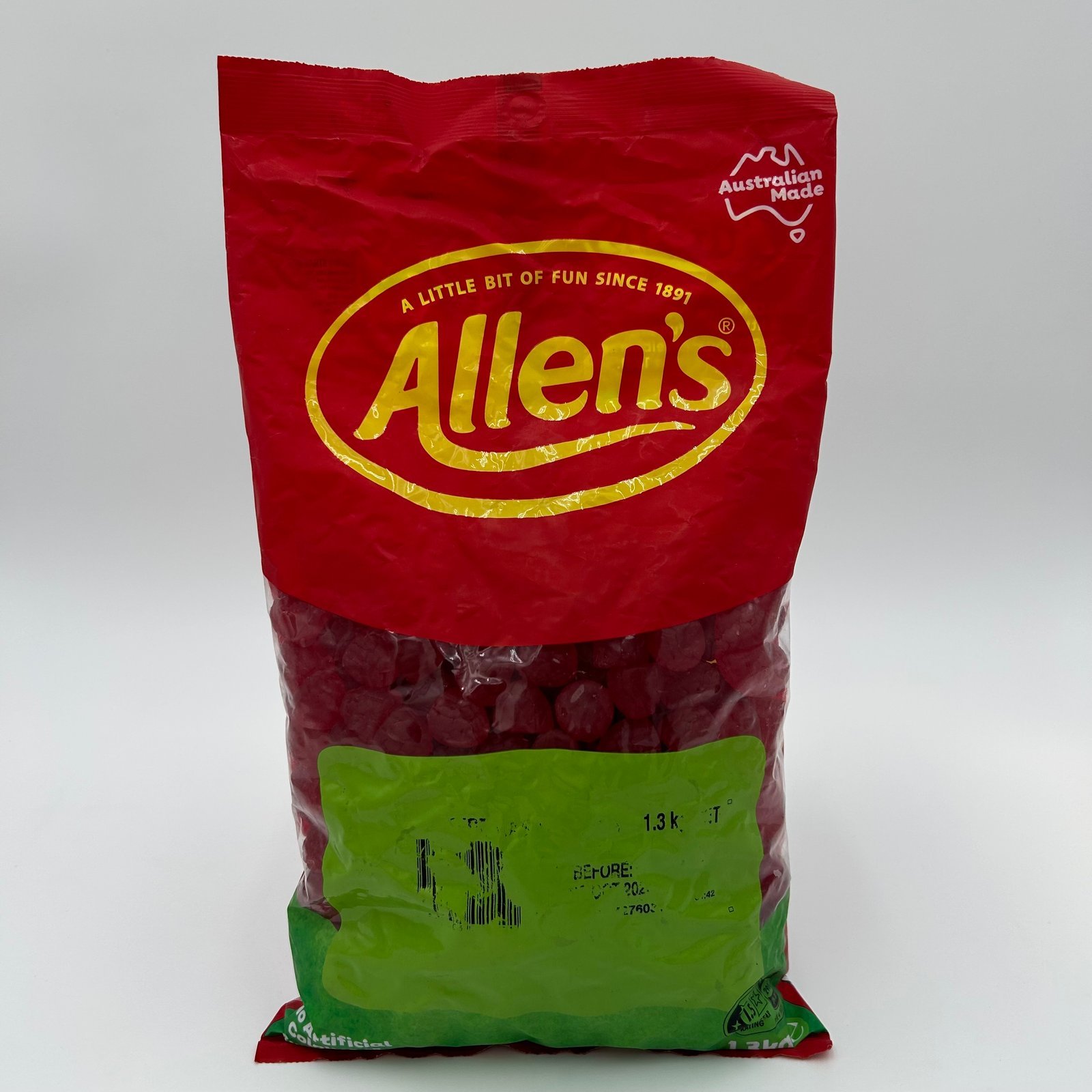 Allens Ripe Raspberries 1.3KG