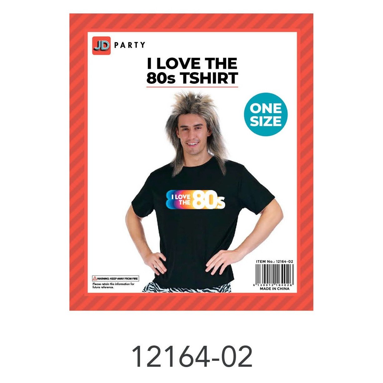 Adult 80s man Tshirt (I love the 80s)
