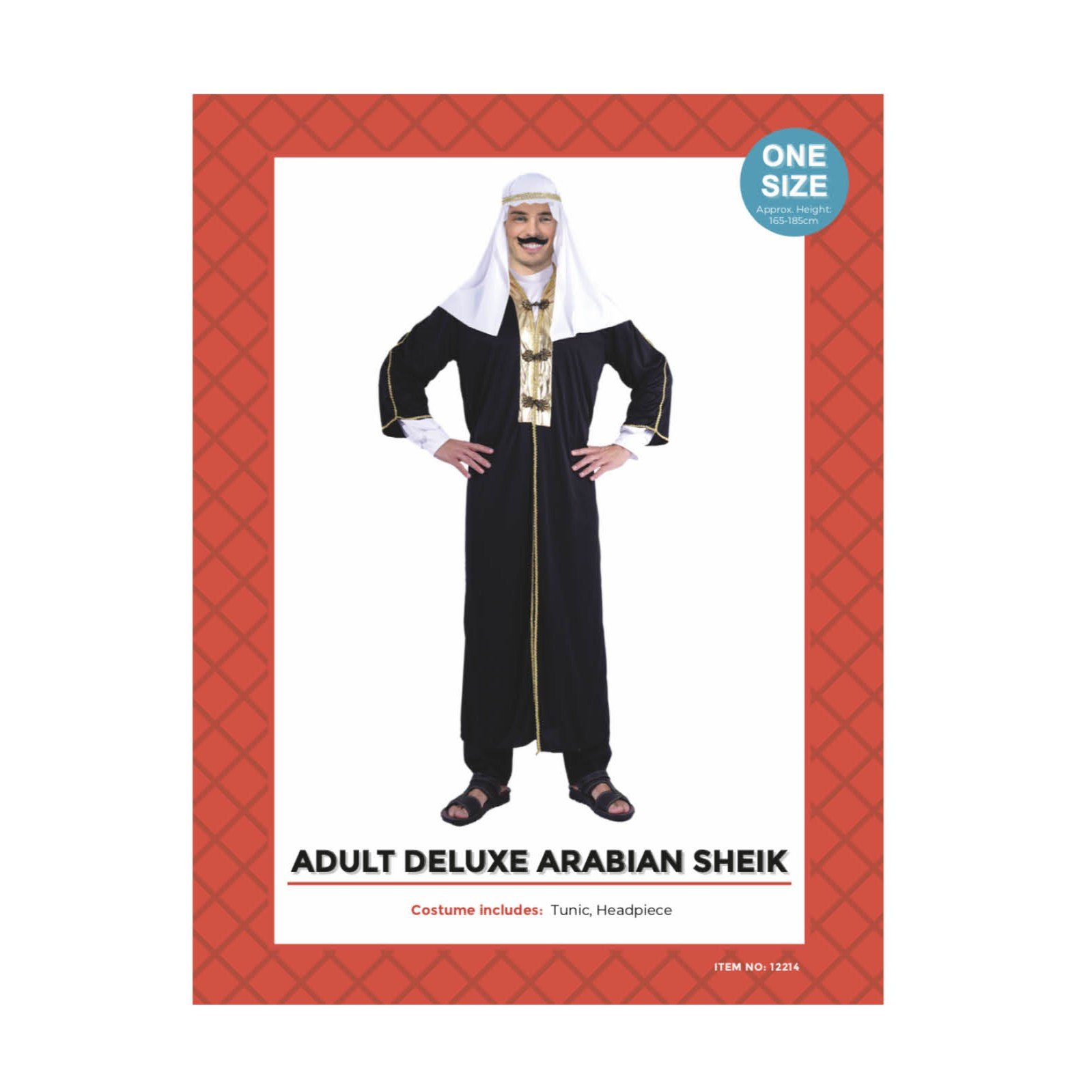 Adult Deluxe Arabian Sheik Costume