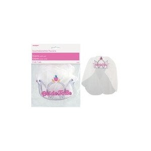 BRIDE TO BE VEIL TIARA