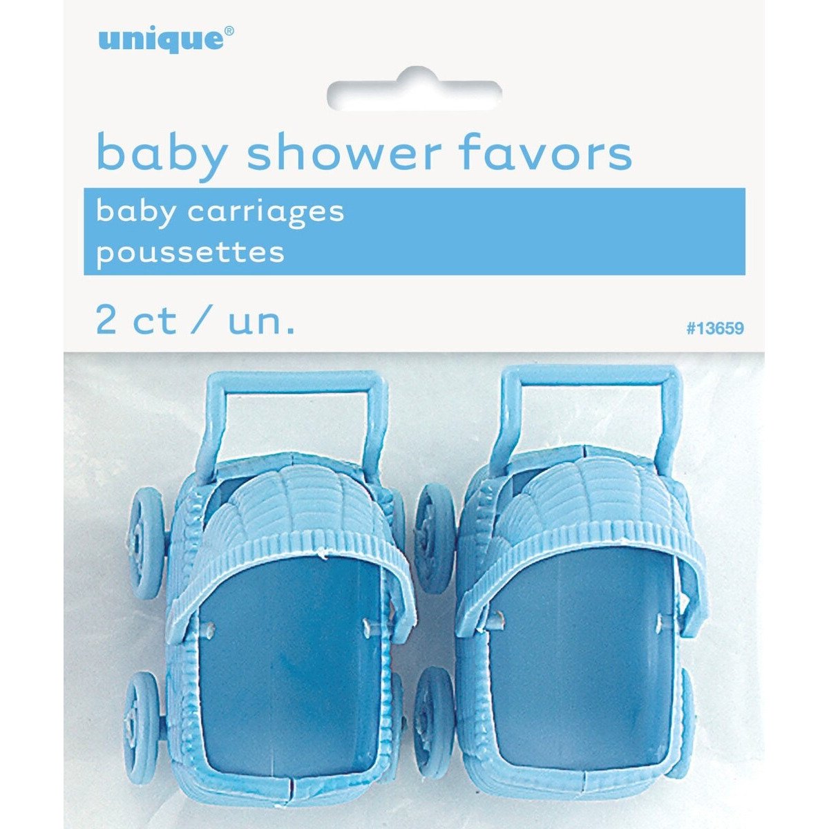 2 BABY CARRIAGES BLUE