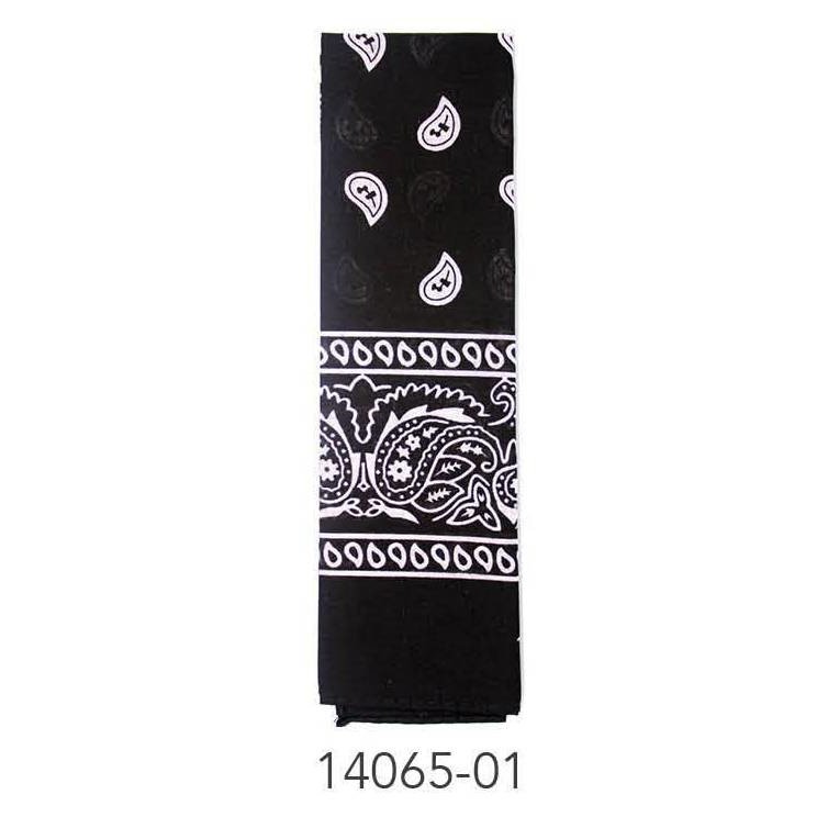 Bandana (Paisley) (Black) Cotton