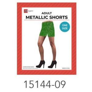 Metallic Shorts (Green)