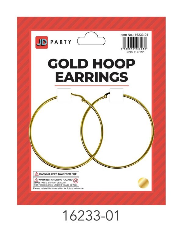 Gold Hoop Earrings