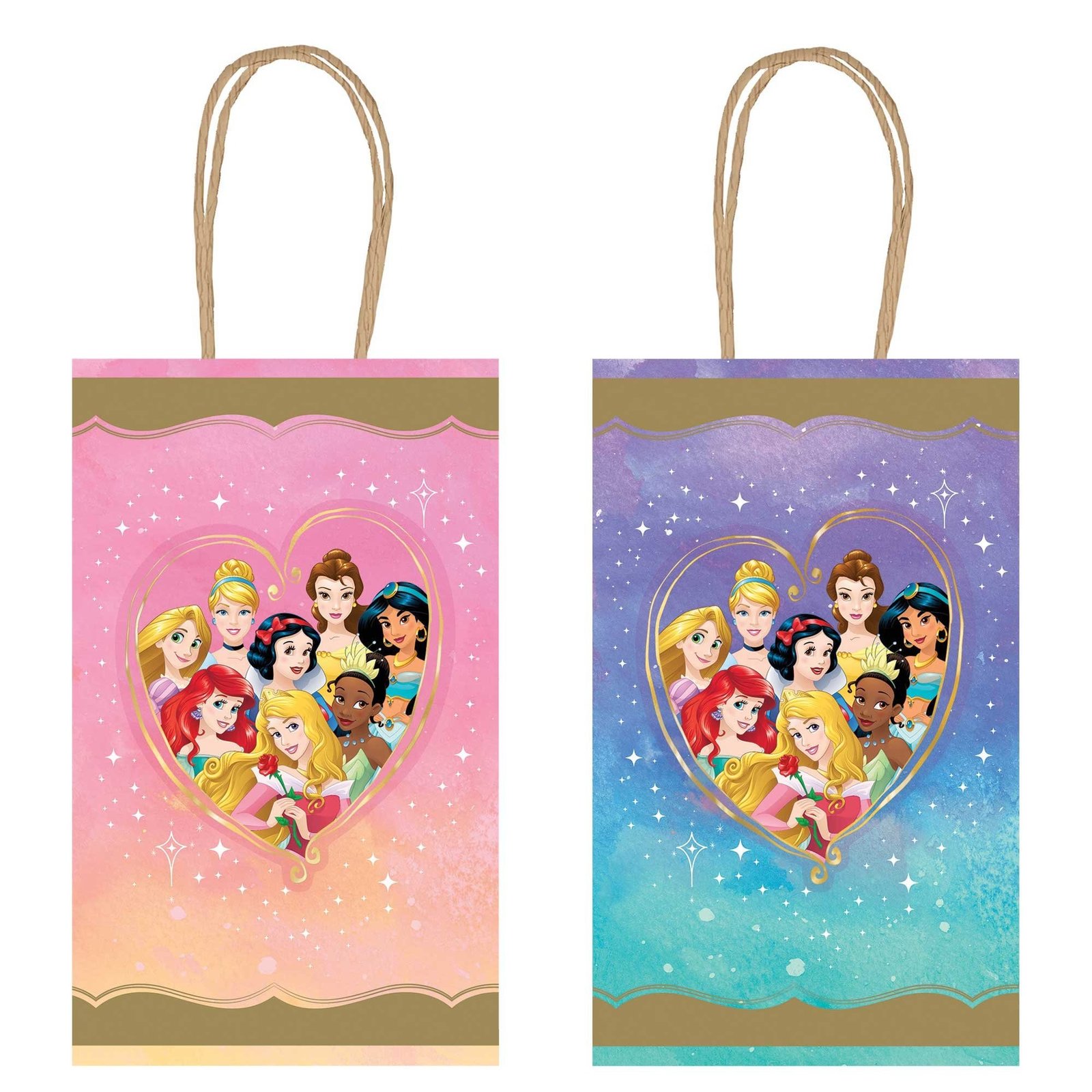 Disney Princess Once Upon A Time Kraft Bags