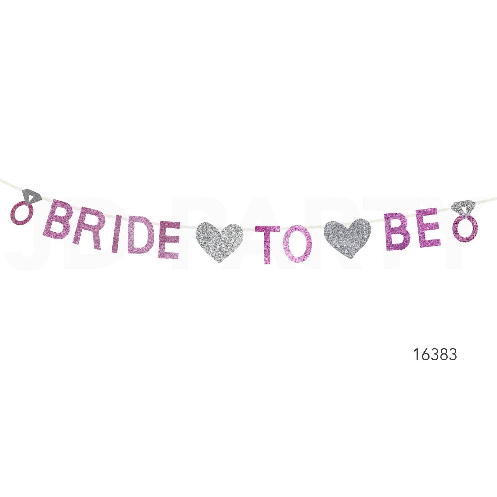Bride to be Bunting Pink