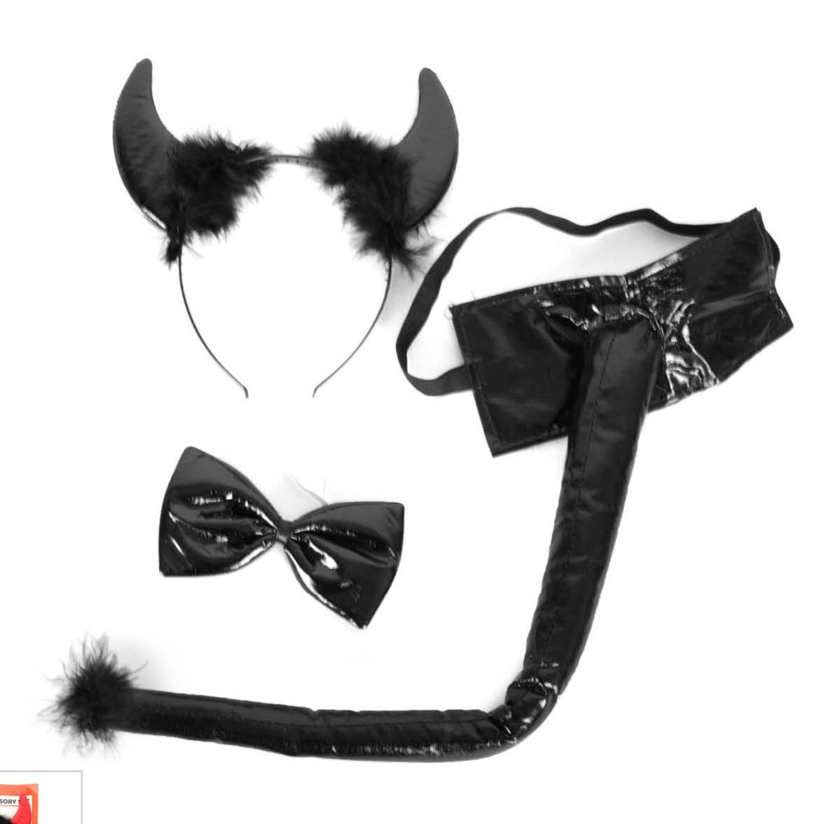 Deluxe Animal 3pcs Set (Devil Black)