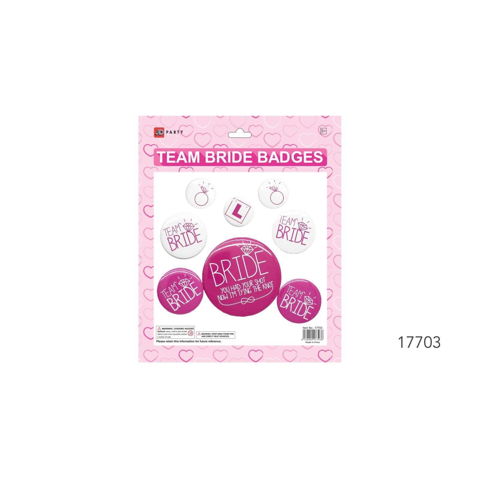 Party Badges (Hens Set Badges)