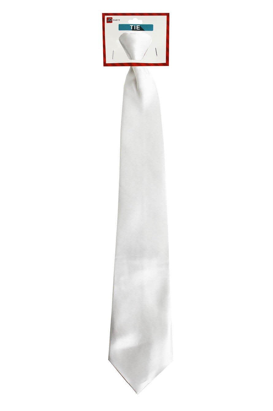 Tie (Plain)(White)