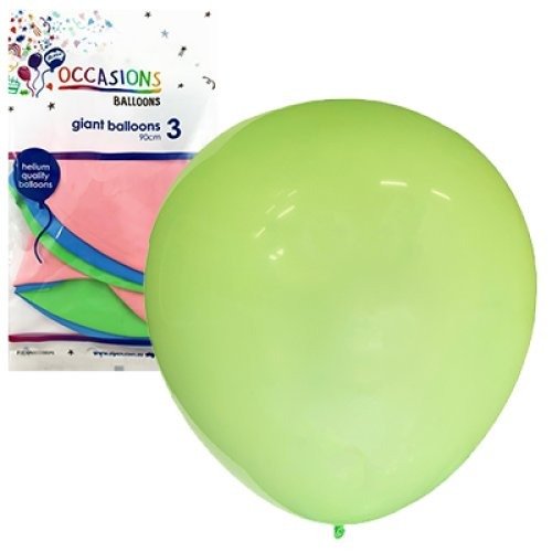 Giant 90cm Balloons 3pk