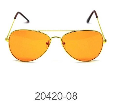 Party Glasses Aviator (Orange)