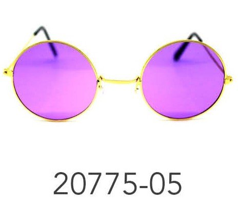 Party Glasses Hippie (S) (Purple)