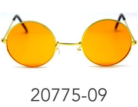 Party Glasses Hippie (S) (Orange)
