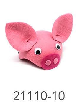 Animal Hat (S) (Pig)