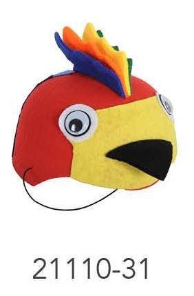 Animal Hat (S) (Parrot)