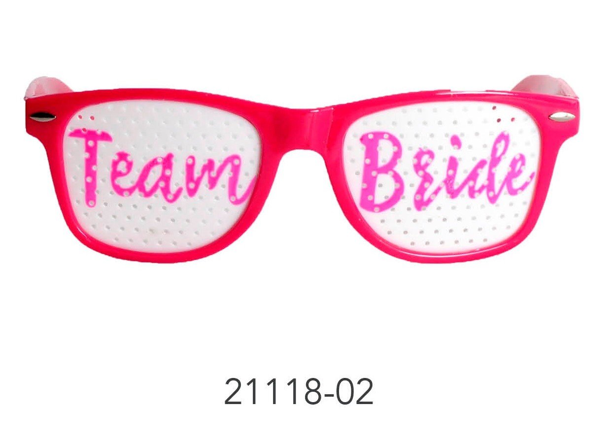Party Glasses (Team Bride)