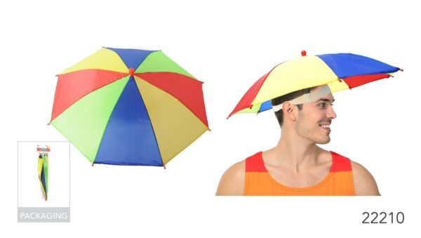 Hat Umbrella Rainbow