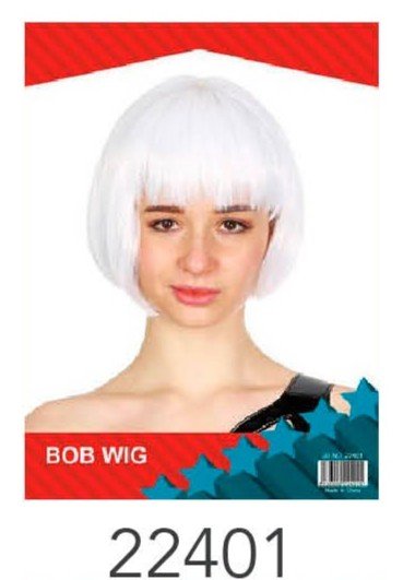 Bob Wig (White)