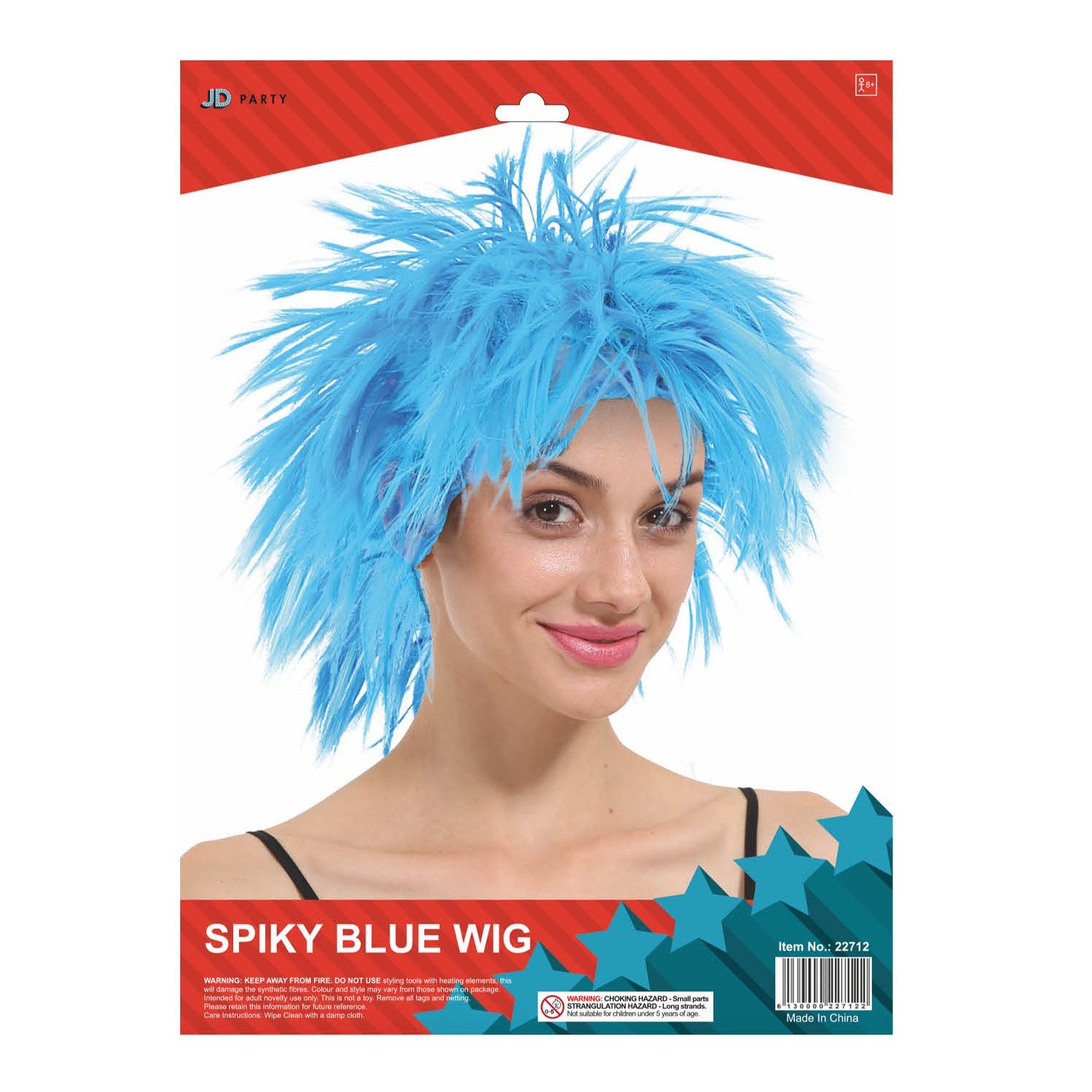 Spiky Wig (Blue)