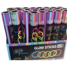 GLOW Bracelets 8" 15pcs