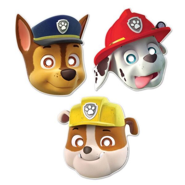 8 Paw Patrol Paper Masks