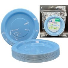 Light Blue Lunch Plate Pack 20