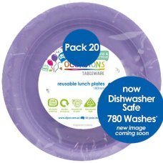 Lavender Lunch Plate Pack 20