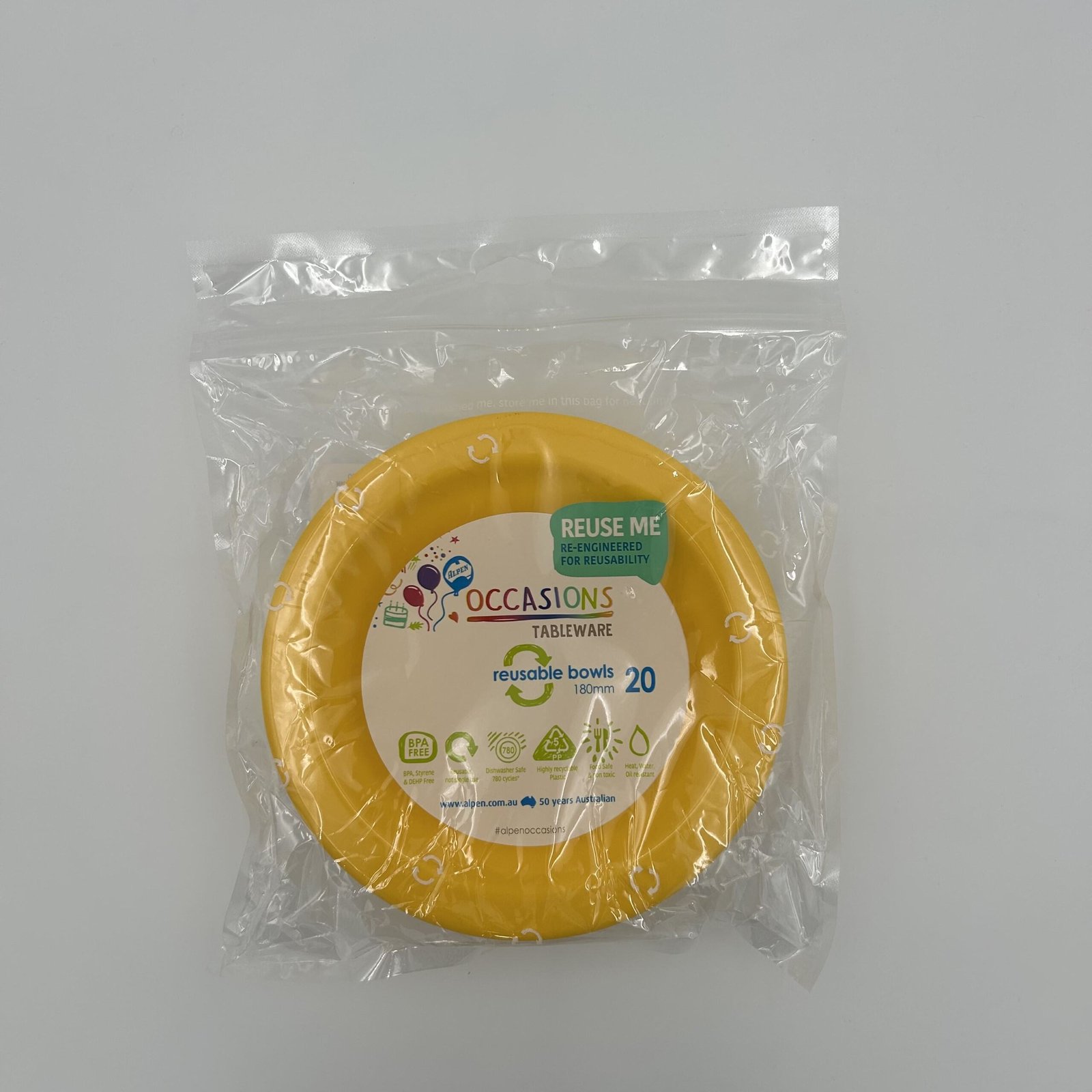 Yellow Bowl Pack 20