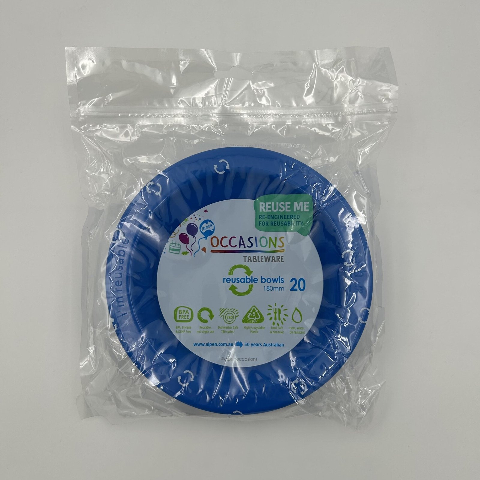 Royal Blue Bowl Pack 20