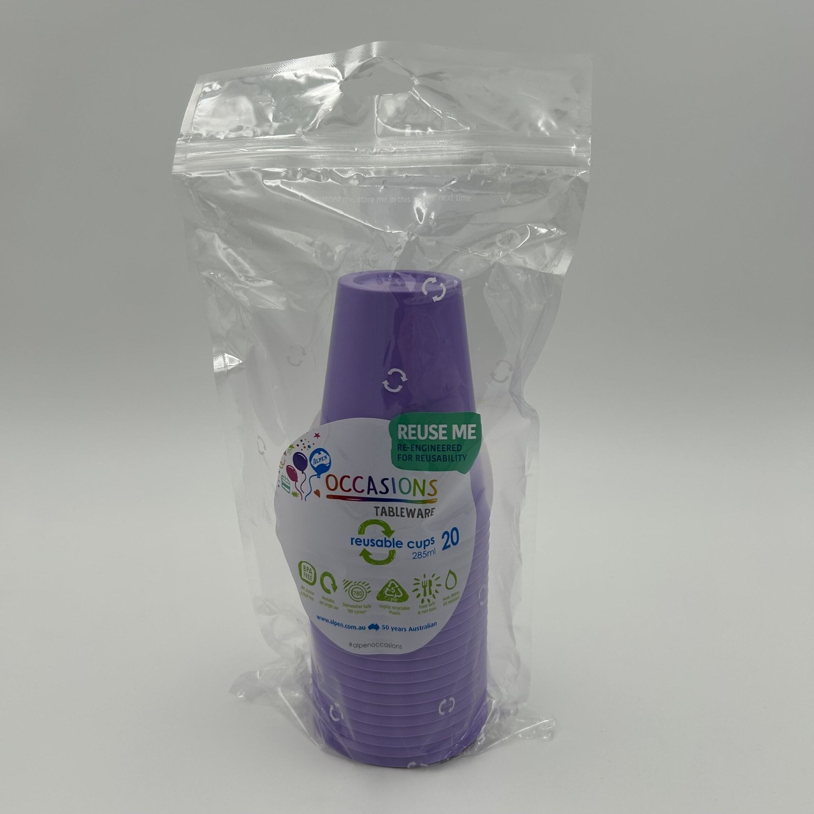 Lavender Cup 285ml Pack 20