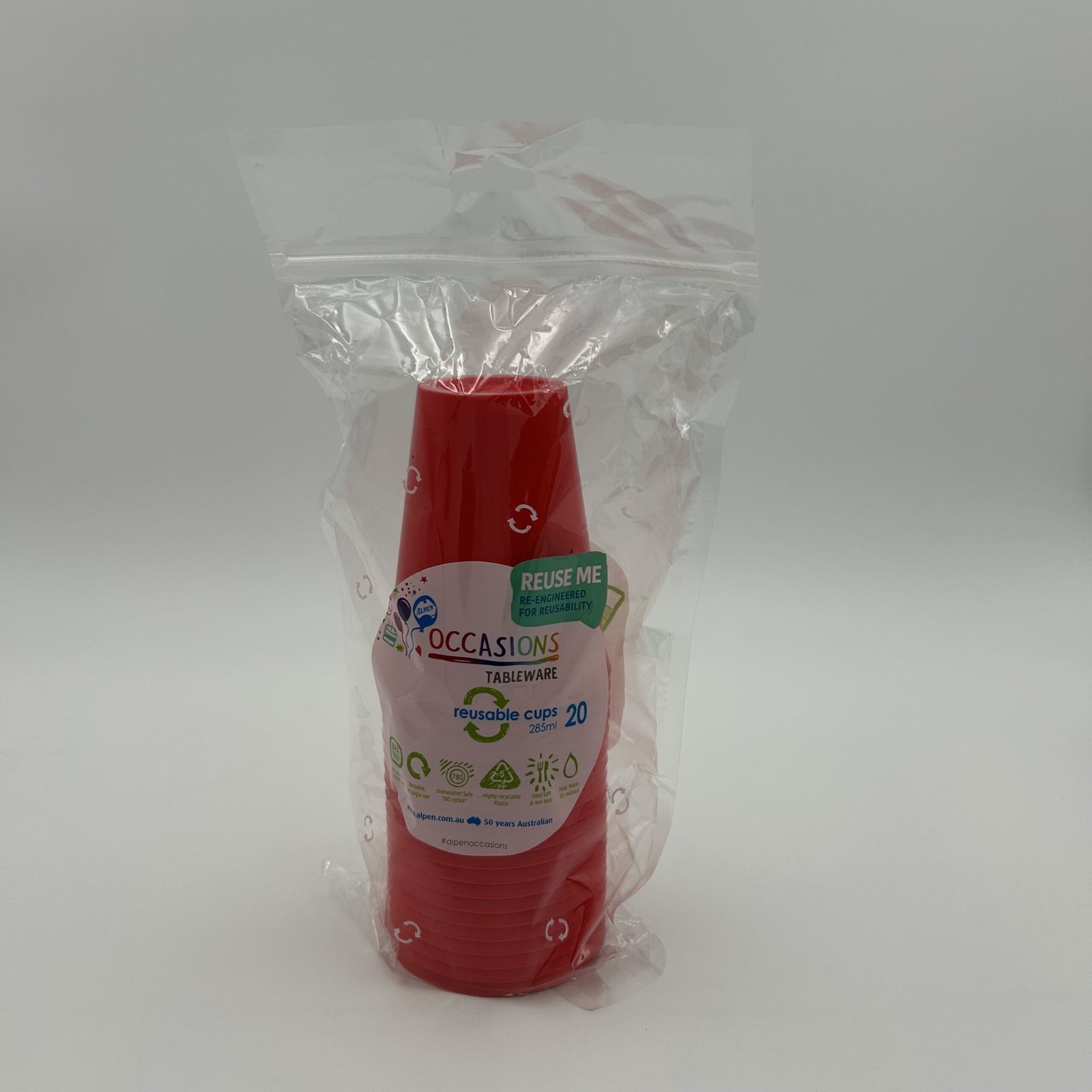 Red Cup 285ml Pack 20
