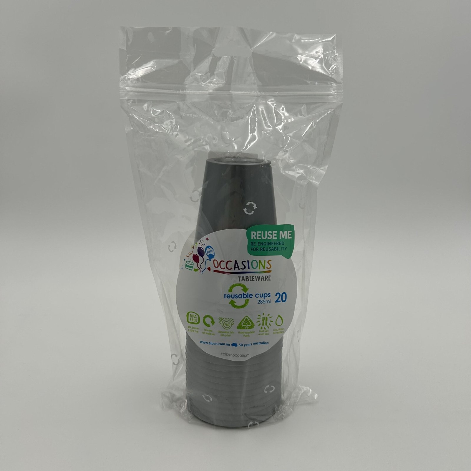 Silver Cup 285ml Pack 20