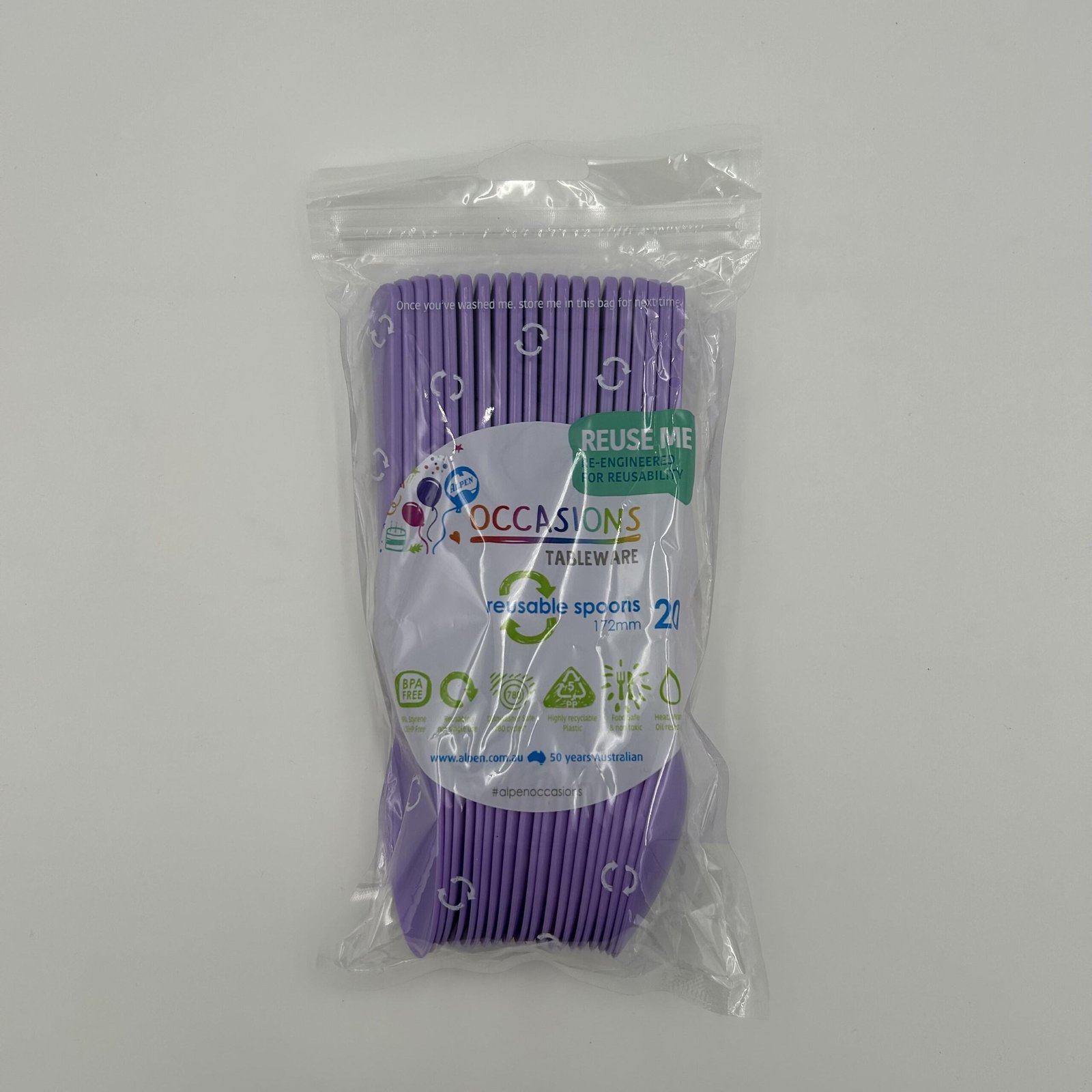 Lavender Spoon Pack 20
