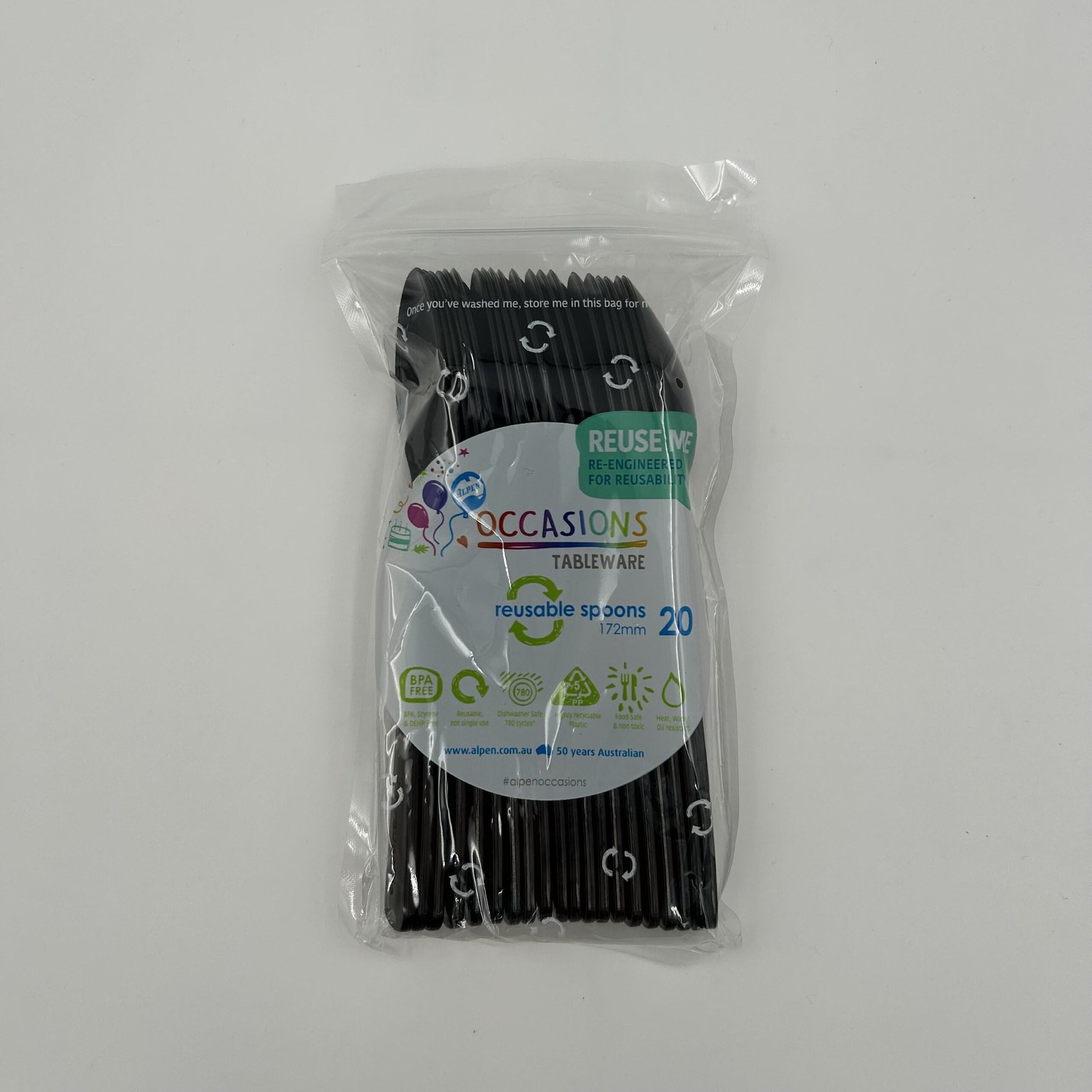 Black Spoon Pack 20