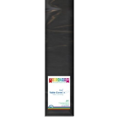 Black Tablecover Roll Plastic 1.2m x 30m 1 Roll