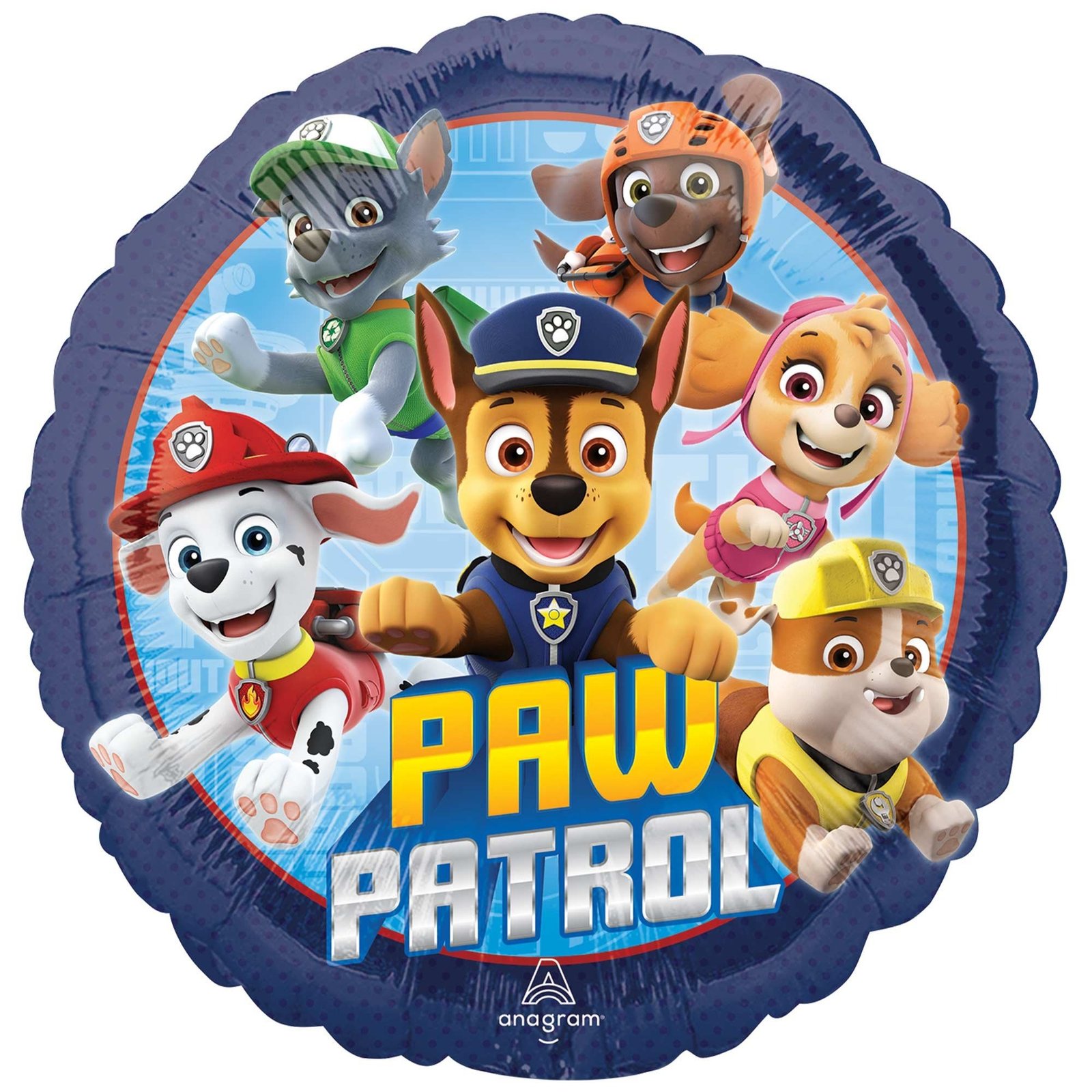 Paw Patrol 18" Foil Balloon *Excludes Helium