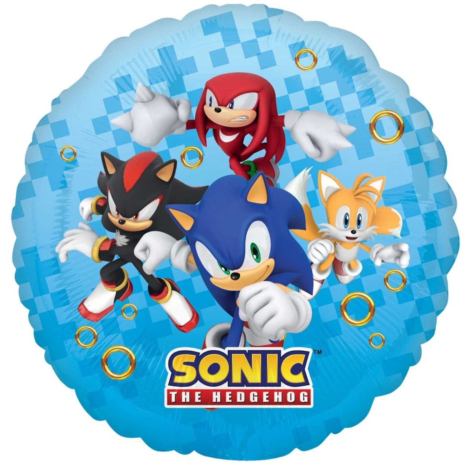 Sonic 18" Foil Balloon *Excludes Helium