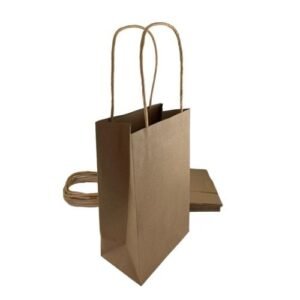 PAPER PARTYBAGS - KRAFT 5pk