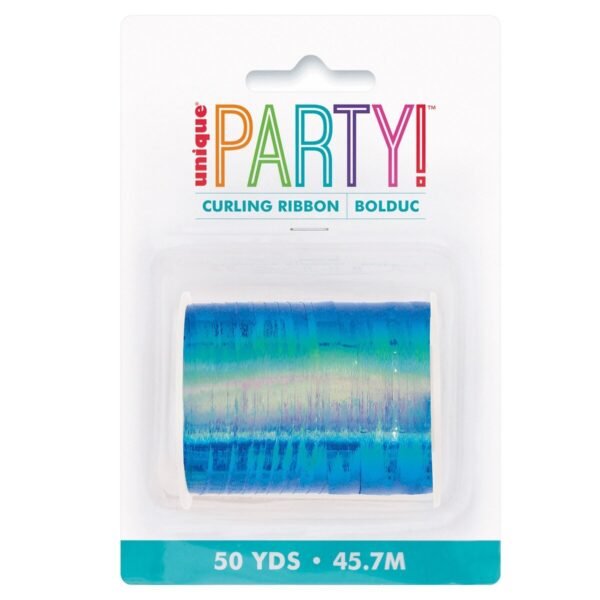Curling Ribbon 50YDS - BLUE IRIDESCENT