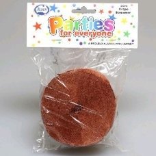 Paper Crepe Streamer 30m BROWN