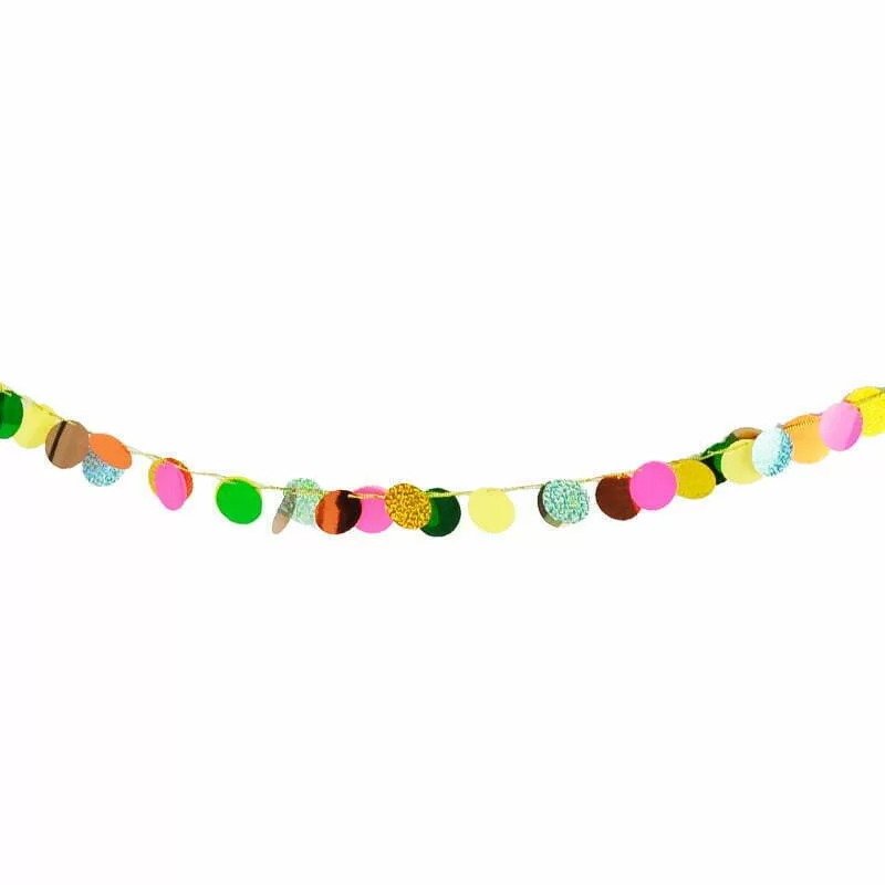 Round Circle Garland - Summer