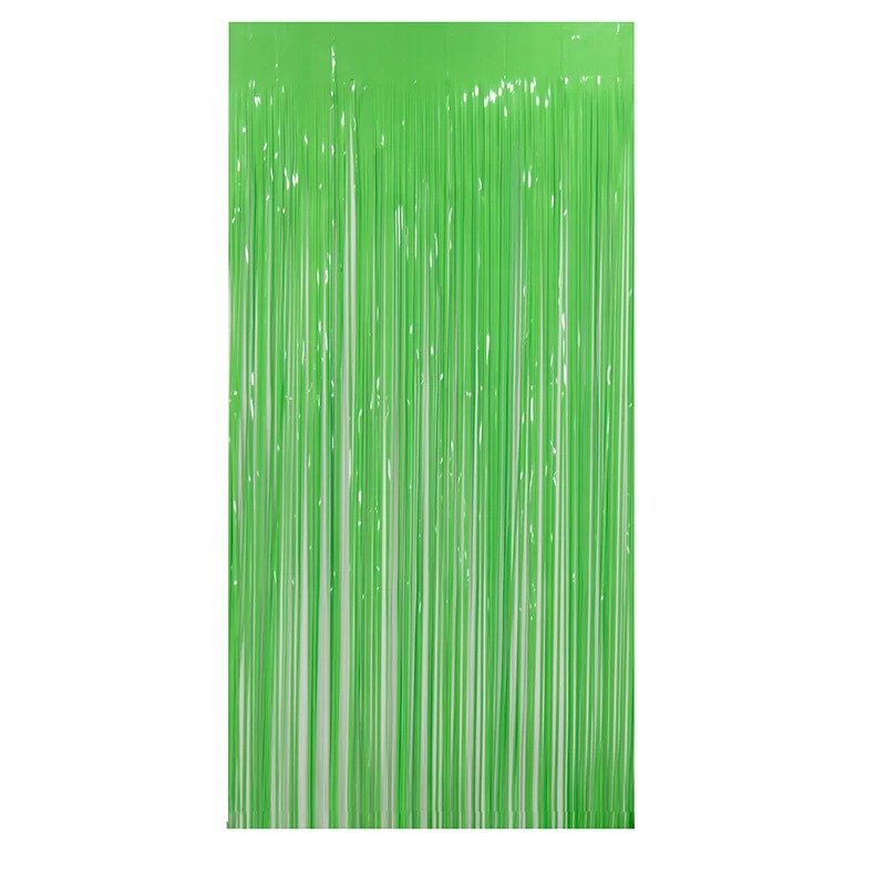 Green Door Curtain 1m x 2m