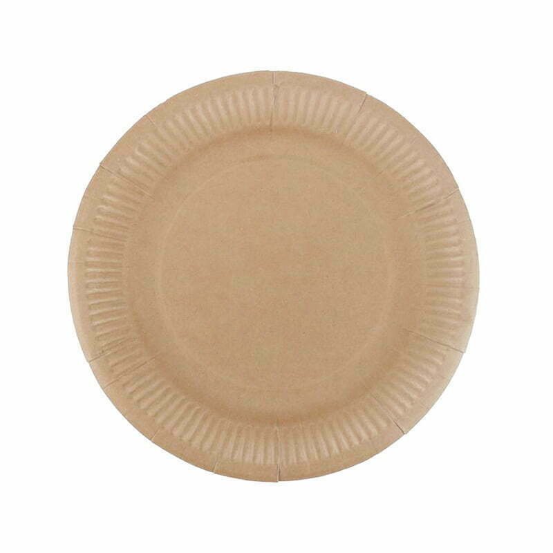 Kraft 7" Paper Plates - 50pk