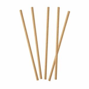 Kraft Paper Straws 100pk