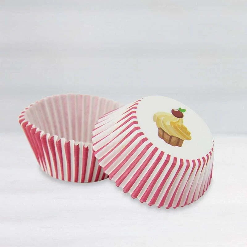 40 cupcake cups - Pink