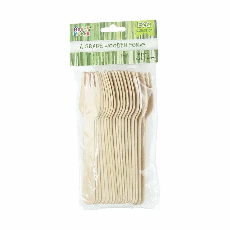 Wooden Forks 18pk