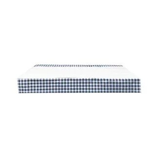 Blue Gingham Paper Table Cover