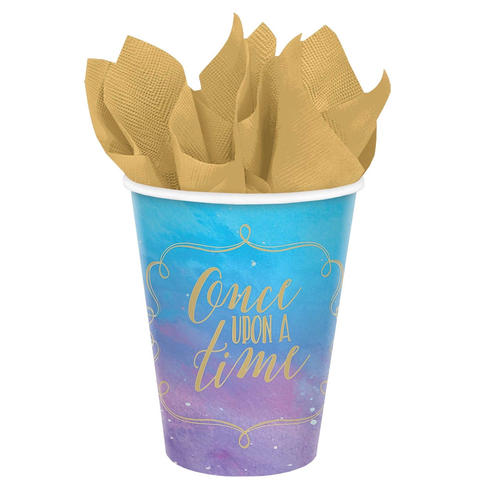Disney Princess Once Upon A Time 9oz/266ml Paper Cups