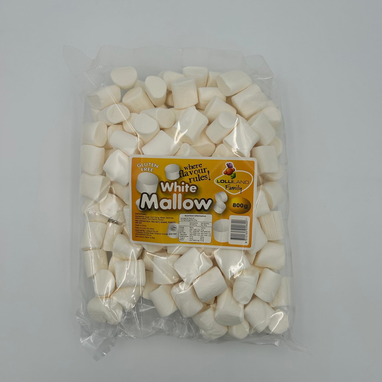 800g White Marshmallow